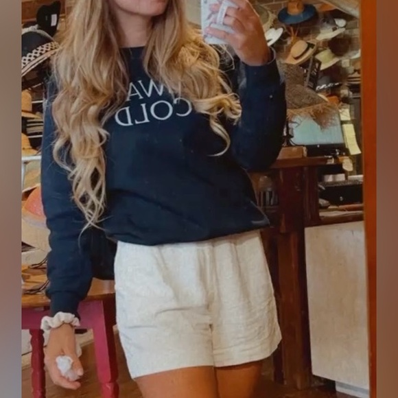 Always Cold Sweatshirt in Navy 💙 - Picture 2 of 3